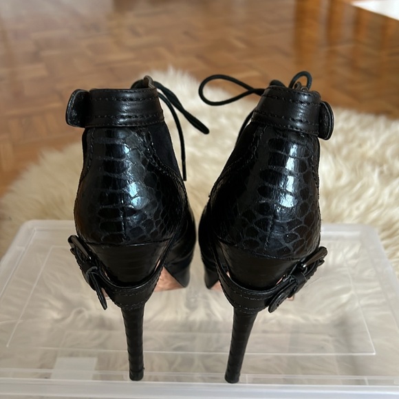 Sam Edelman open-toe lace-up ankle boots - Picture 3 of 13
